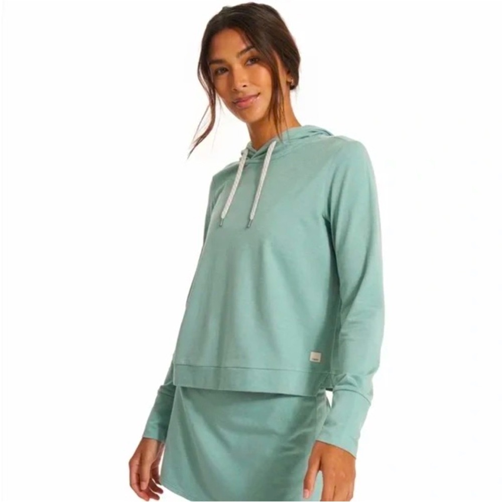 Vuori Women's Green Hoodie